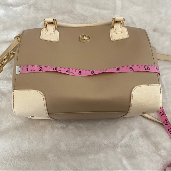 Tory Burch Robinson Middy Satchel Bag Crossbody - Picture 8 of 14